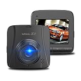 KDLINKS X3 2.7K Super HD 2688x1520 Wide Angle Dashboard Car DVR Vehicle Dash Cam with G-Sensor & WDR Night Mode & Loop Recording, Support 64/128GB