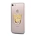 AIQAA All Metal Phone Grip Ring Stand Holder Car Mount for Smartphones (Cat Gold)