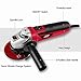 4-1/2-Inch Angle Grinder 6.0-Amp with 3 Abrasive Wheels (Cutting Wheel, Grinding Wheel, Flap Disc) and Auxiliary Handle, Masterworks MW589