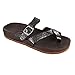 Corkys Women's Santa Ana Strappy Slip On Sandals Pewter