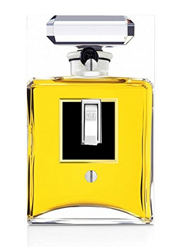 Perfume Bottle Image Design Print Pattern Light Switch Plate
