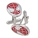 GoodBZ Spiderman Super Hero Cufflinks,Red