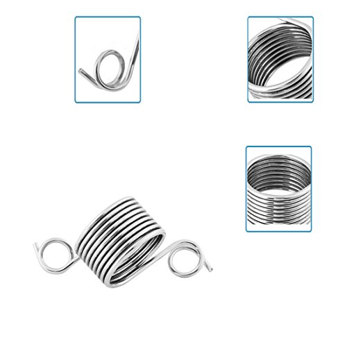 Knitting Thimble,Bagvhandbagro 5Pcs Metal Yarn Guide Knitting Thimble,Thimble Finger Ring,for Knitting Crafts Accessories Tool(Random Size) - Thumbnail 4
