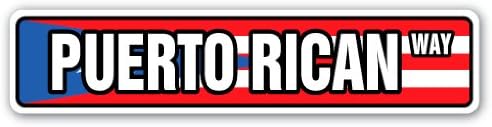 Amazon Com Puerto Rican Flag Street Sign Puerto Rico National