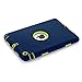 iPad Mini 3 Case,iPad Mini 2 Case, AMCHOICE(TM) Full Body Hybrid Silicone&PC 3 Layer High Impact Resistant Case For Apple iPad Mini 1//2/3 (Navy Blue+Light Green) [Free Stylus]