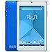 Alldaymall Tablet 16GB, 7'' IPS Display (HD 1280x800), Quad Core, 1GB RAM, Android 5.1 Lollipop, Wi-Fi, Bluetooth 4.0 - Blue