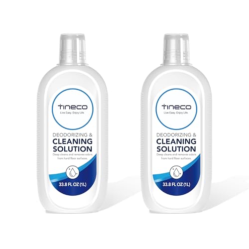 Floor Cleaning Solution 1L (16.9 Fl Oz × 2 Pack), Compatible with Tineco i5/i6 Stretch FLOOR ONE S5/S6/S7/S9, S6/S7/S9 Master & Breeze Series Wet Dry Vacuum