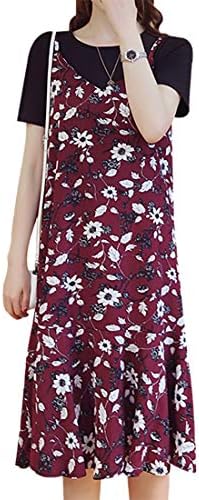 Heaven Days ヘブンデイズ ワンピース マタニティ 半袖 妊婦 授乳服 秀逸 花柄 シフォン チュニック 1905l02 レディース スカート