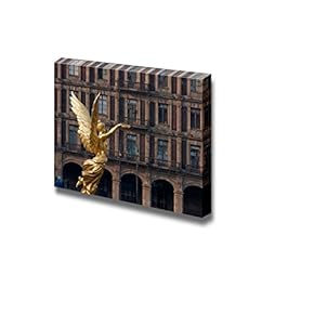 Canvas Prints Wall Art - Mexico City Statue | Modern Wall Decor/Home Decoration Stretched Gallery Canvas Wrap Giclee Print. Ready to Hang - 12" x 18"