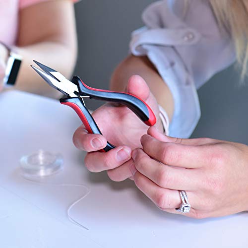 Best 11 Piece Jewelry Making Supply Kit Pliers, Repair Tools, DIY