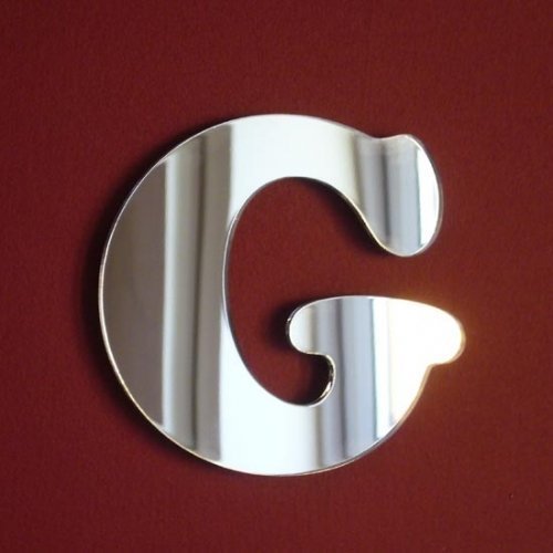 Super Cool Creations Funky Letter G Mirror 15cm — image 1