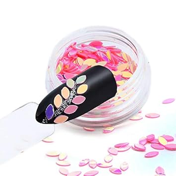1 Box Nail Art Sequins Glitter Powder Paillette Design Amazon Com 1 Box Nail Art Sequins Glitter Powder Paillette Design Amazon Com
