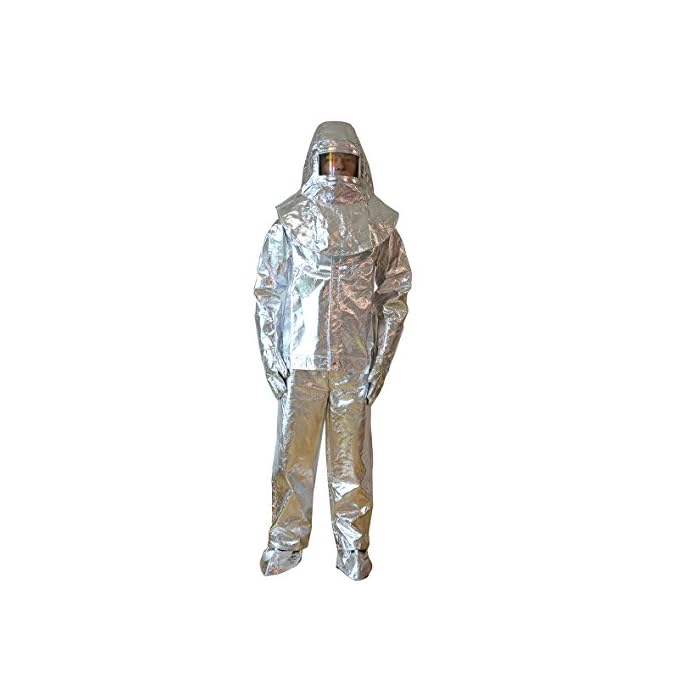 aluminized heat resistant jacket