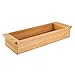 iDesig Formbu Wood Tabletop Storage Handles, Wooden Organizer for Tissues, Candles, Soap, Hand Towels, Toilet Paper, 16.15