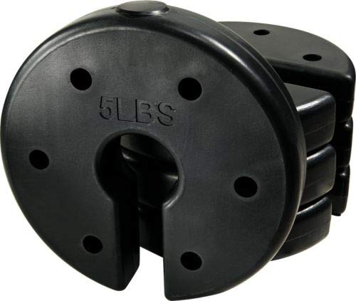 image for Quests Canopy Weight Plates Weather-Resistant Coating Increases Durabi