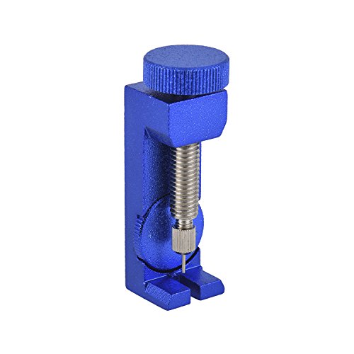 Warmstor Watch Repair Tool, Watch Band Link Strap Pin Remover Repair Tool Kit (Blue) with 3-Pack Extra Pins - Thumbnail 3