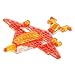 Laser Pegs Plane 4-in-1 Building Set Building Kit; The First Lighted Construction Toy to Ignite Your Child's Creativity; It's Your Imagination, Light It Up