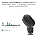 Bluetooth Earbud, Dokpav Wireless Headphone with 10 Hours Talking Time Car Headset with HD Microphone and Noise Cancellation-Single Piece (Black)