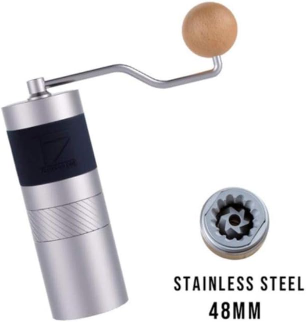Manual coffee grinder portable coffee mill stainless steel 48mm,Jx