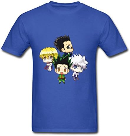 Alfred Fash Durable Hunterxhunter Royal blue Males T-Shirt Large
