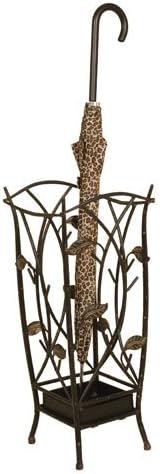 Vine Umbrella Holder (Amber Brown) (22"H x 9"W x 9.5"D)