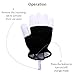 Hpory LED Gloves Light Up Gloves, Finger Light Gloves for Kids, Flashing Light Gloves 6 Modes for Halloween, Christmas, Birthday Party