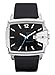 Diesel Analog Black Dial Blue Accented Leather Men's Watchs Watch DZ1495
