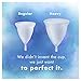 Tampax Menstrual Cup Heavy Flow with Carrying Case, Tampon Alternative for Period, Reusable, 12 Hours of Flexible Comfort-fit Protection, with Free Always Thin Liners