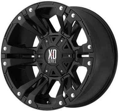 17X9 6X135/6X5.5 4.53BS XD822 MONSTER II SATIN BLACK - XD WHEELS