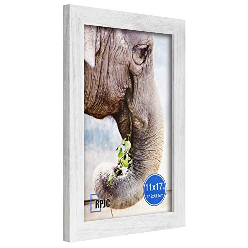 RPJC Solid Wood 11x17 inch Wideframe Poster Frames for Wall Mounting