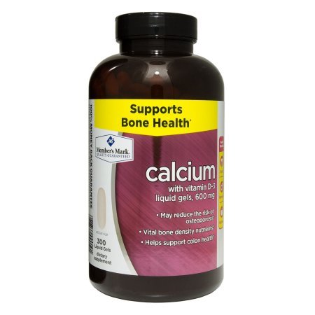 Member's Mark Calcium with Vitamin D3 Dietary Supplement - 300 ct. Member's Mark Calcium with Vitamin D3 Dietary Supplement - 300 ct.
