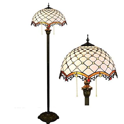 Amazon Com Qckdq 16 Inch Floor Light Tiffany Style Floor Lamp