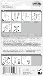 Command 17026CLR-ES Decorating Clips, Clear, 20-Clips