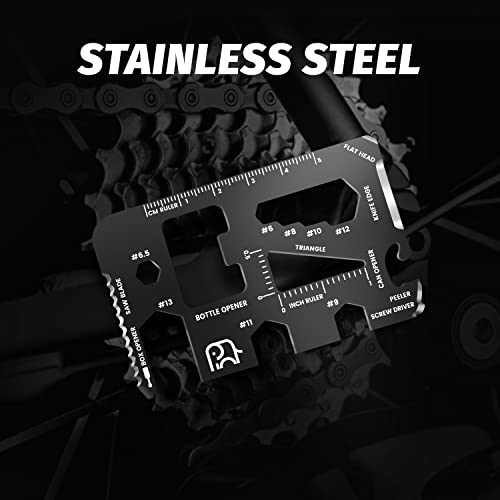 Gifts for Men Dad Him, Stocking Stuffers for Men, 20-in-1 Credit Card Multitool, Christmas Gifts for Men Who Have Everything, Cool Gadgets for Men Husband, Boyfriend, Grandpa, Adults, Tool for Men