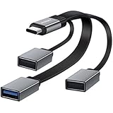 ACKSKY USB Type C to USB 3.0 Adapter HUB, 1xUSB-C to USB 3.0 Female, 2xUSB-C to USB 2.0 Female, 3-Port USB C OTG HUB for MacBook, MacBook Pro, Google Pixel, Galaxy S8, more USB-C Devices
