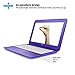 2018 HP Stream 14 inch Flagship Laptop (Intel Celeron N3050 1.6GHz, 4GB RAM, 32GB Solid State Drive, WiFi, HDMI, Windows 10 Home) Violet (Renewed)
