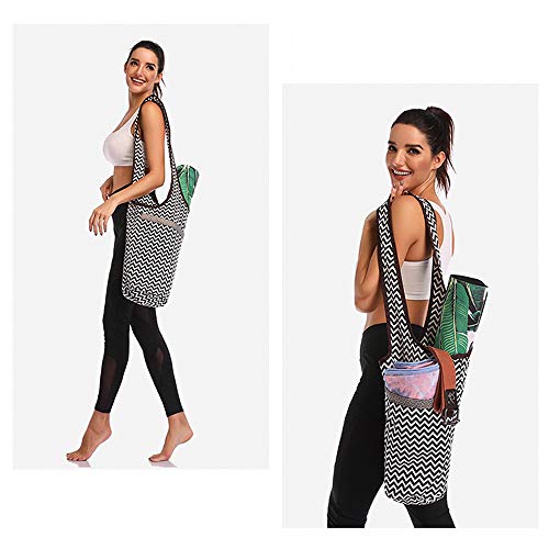 Komake-Yoga-Bag-Yoga-Mat-Bag-with-Large-Size-Pocket-and-Zipper-Pocket-Multipurpose-and-Beautiful-Yoga-Carrier-Yoga-Holder-for-Women-Fit-Most-Size-Yoga-Mats