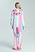Taiyi Homewear Childrens Unicorn Plush One Piece Onesie Cosplay Animal Costume (12Yrs(height 59