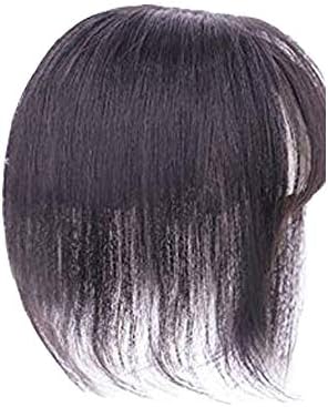 Allnice Beauty 部分ウィッグ ヘアピース女性用 人毛100 前髪 部分 ウイッグ かつら カツラ 超リアル 自由 自然 つむじクリップ 脱毛症 薄毛 白髪隠し