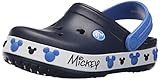 crocs Crocband Mickey IV K Clog (Toddler/Little Kid),  Navy, 12 M US Little Kid/13 M US Little Kid