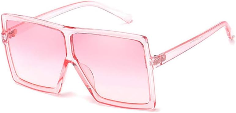 Oversized Square Sunglasses for Women Men Flat Top Shades 2020 Trendy Fashion Sunglasses