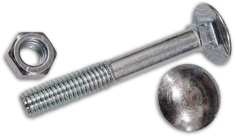 Galvanized Bolts Class 4.8 TT Nut 6x25 mm Thread partial conf. 200 pcs