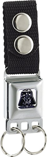 Star Wars - Darth Vader Face - Metal Ring Key Chain Keychain