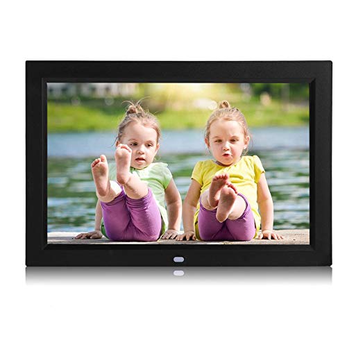 12 inch Digital Photo Frame Widescreen Electronic Picture Frame High Resolution Ultrathin HD1080P Picture MP3 MP4 Movie Player (12″)