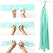 Party Decoration Kit 20 Pcs Mint Peach Glitter Gold Tissue Paper Pom Poms Flower Tissue Paper Hanging Tassels Polka Dot Paper Garlands for Baby Shower Wedding Nursery Bridal Shower