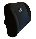 MEKBOK Memory Foam Lumbar Support Pillow Back Cushion Designed for Lower Back Pain Relief - Provides Maximum Back Support for Car, Home/Computer/Office Chair, Recliner - Adjustable Strap