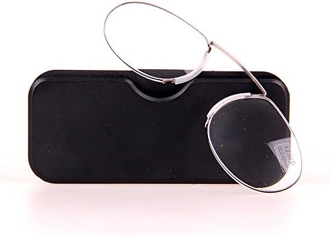 WEARKAPER Ultra-light Wallet SOS TR90 Reading Glasses Men Women 1.0 1.5 2.0 2.5 3 3.5 (+2.5, Black)