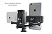 Livestream Gear® - Dual Device Parts Setup for Live Streaming, Video, or Sport Camera. Get Dual Mount, Tripod Adapter, 2X Screw Adapters; Full Setup. Compatible with GoPro and iPhones.