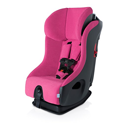 Clek Fllo Convertible Baby and Toddler Car Seat Rear and Forward Facing with Anti Rebound Bar, Flamingo 2018