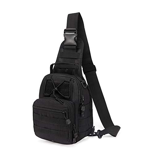 HAOMUK Tactical Sling Bag, Tactical Utility Chest Bag Military EDC